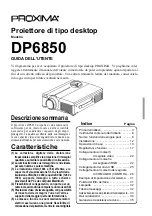 Preview for 109 page of Proxima DP6850 User Manual