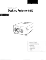 Proxima DP9210 User Manual preview