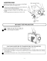 Предварительный просмотр 9 страницы Proxima DP9250 User Manual