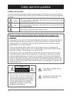 Preview for 2 page of Proxima M1010X User Manual