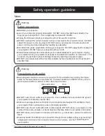 Preview for 3 page of Proxima M1010X User Manual