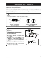 Preview for 7 page of Proxima M1010X User Manual