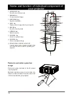 Preview for 16 page of Proxima M1010X User Manual