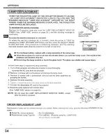 Preview for 54 page of Proxima Pro AV 9320 User Manual