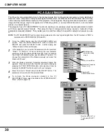 Preview for 30 page of Proxima Pro AV 9350 User Manual