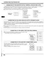 Preview for 14 page of Proxima Pro AV 9410L User Manual