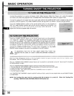 Preview for 32 page of Proxima Pro AV 9410L User Manual