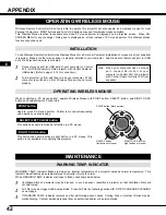 Preview for 42 page of Proxima Pro AV  9500 User Manual