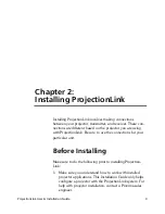 Предварительный просмотр 17 страницы Proxima PROJECTIONLINK BNDL-001 User'S Installation Manual