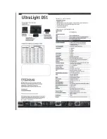 Preview for 2 page of Proxima Ultralight DS1 User Manual