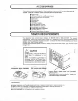 Предварительный просмотр 8 страницы Proxima Ultralight LS1 User Manual