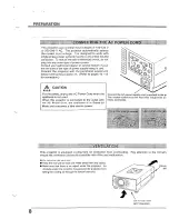 Предварительный просмотр 8 страницы Proxima Ultralight LX User Manual