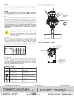 Preview for 4 page of ProxiMity PLS Series Installation And Operating Instructions