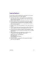 Preview for 29 page of Proximus Forum 500 Series Mounting And Commissioning Manual