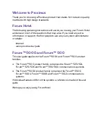 Preview for 2 page of Proximus Forum 5004 User Manual