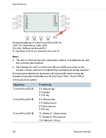 Предварительный просмотр 62 страницы Proximus Forum 5010 User Manual