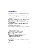 Preview for 31 page of Proximus forum 523 Mounting And Commissioning Manual