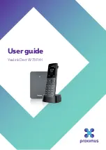 Preview for 1 page of Proximus Yealink Dect W73P/H User Manual