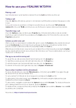 Preview for 3 page of Proximus Yealink Dect W73P/H User Manual