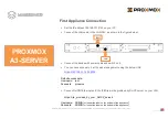 PROXMOX A3-SERVER Quick Start Manual preview