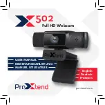 ProXtend PX-CAM007 User Manual предпросмотр