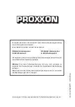 Preview for 14 page of Proxxon 28736 Manual