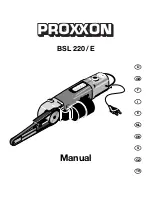 Proxxon BSL 220/E Manual preview