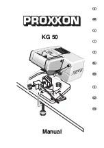 Preview for 1 page of Proxxon KG 50 Manual