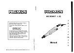 Proxxon MICROMOT 40 (E) Manual preview