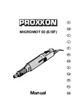 Preview for 1 page of Proxxon MICROMOT 50 EF Manual