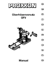 Предварительный просмотр 1 страницы Proxxon MICROMOT OFV Manual