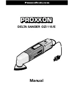 Proxxon OZI 115 Manual preview