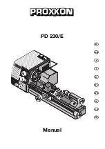 Proxxon PD 230E Manual preview