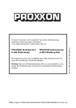 Preview for 46 page of Proxxon SL 12/E Manual