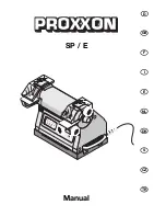 Proxxon SP / E Operating Instructions Manual preview