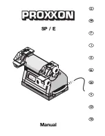 Proxxon SP / E Operating Instructions Manual предпросмотр