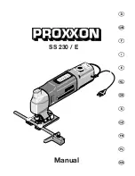 Proxxon SS 230 /E Manual preview