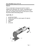 Preview for 2 page of Proxxon STS 12 User Manual