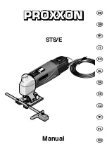 Preview for 1 page of Proxxon STS/E Manual