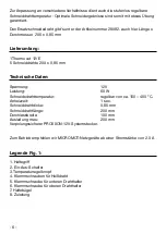 Предварительный просмотр 6 страницы Proxxon Thermocut 12/E Manual