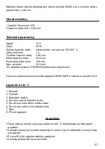 Предварительный просмотр 37 страницы Proxxon Thermocut 12/E Manual