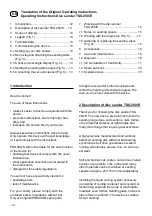 Предварительный просмотр 12 страницы Proxxon TSG 250/E Operating Instructions Manual