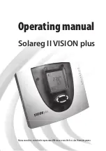 Prozeda SOLAREG II VISION plus Operating Manual предпросмотр