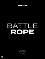 PROZIS Battle Rope User Manual preview