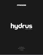 Preview for 1 page of PROZIS hydrus User Manual