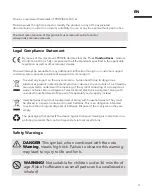 Preview for 4 page of PROZIS Voodoo Racer User Manual Warranty Statement