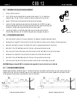 Предварительный просмотр 10 страницы Prozone CSS 12 Manual