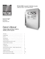 Preview for 1 page of Prozone CSS20 Owner'S Manual