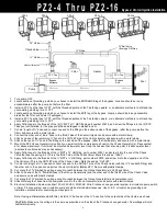 Preview for 4 page of Prozone PZ2-4 Thru PZ2-16 Installation Manual And Operation Manual