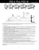 Preview for 5 page of Prozone PZ2-4 Thru PZ2-16 Installation Manual And Operation Manual